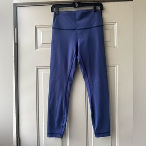 Lululemon Wunder Train HR Tight 25"  Size 8